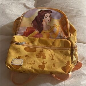 Disney Yellow Belle Mini Backpack